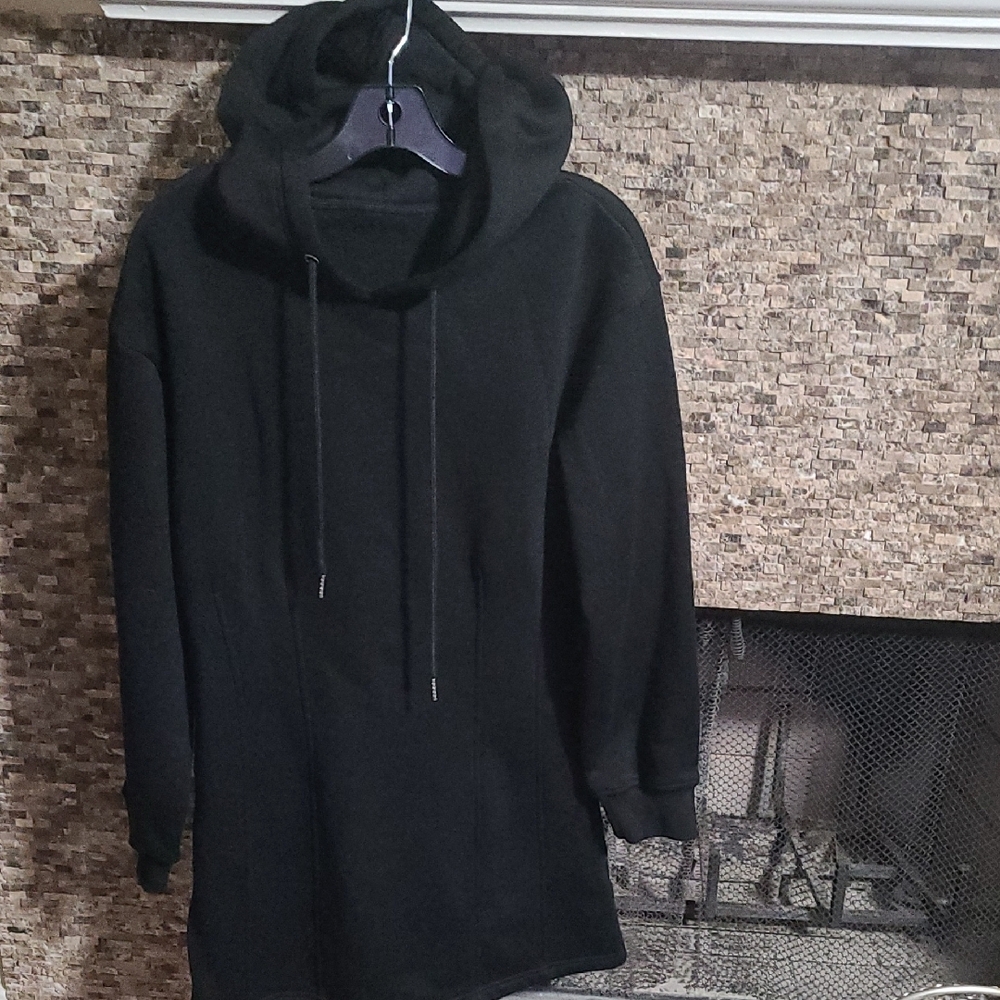 Black Hoodie Dress